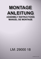 Himolla SIGNA 1051 Assembly Instructions Manual