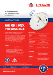 PSA Products LIFESAVER LIFWMB2 Connection Diagrams