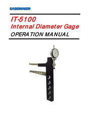 GAGEMAKER IT-5100 Operation Manual