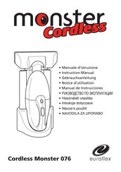 Steam Cleaner monster 076 Cordless Instruction Manual