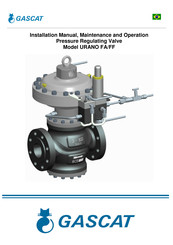 Gascat URANO FF Installation Manual, Maintenance, Use
