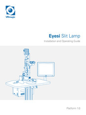 VRmagic Eyesi Slit Lamp Installation And Operating Manual