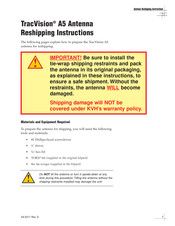 TracVision A5 Reshipping Instructions