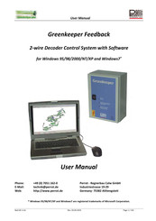 Perrot Greenkeeper Feedback User Manual