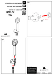 Ib Rubinetti REFLEX 092 Fitting Instructions