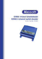 Massoth DiMAX 8156001 Manual