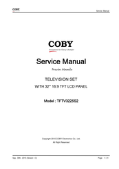 Coby TFTV3225S2 Service Manual