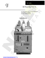 GE PowerVac 5kV VL Instructions Manual
