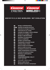 Stadlbauer Carrera EVOLUTION 2.4 GHz WIRELESS+ Assembly And Operating Instructions Manual