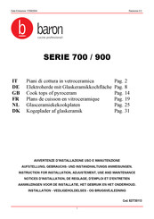 Baron 700 Series Instructions For Installation, Adjustment, Use And Maintenance