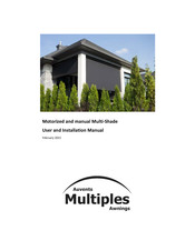 Multiple Awnings Multi-shade User And Installation Manual