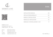 DOMUS LINE DUAL Installation Manual