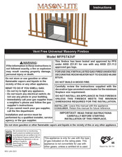 mFi Mason-Lite MFPST43VF Instructions Manual