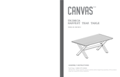 Canvas TRIBECA 088-1681-4 Assembly Instructions Manual