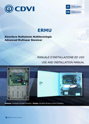 Erone CDVI ERMU Use And Installation  Manual