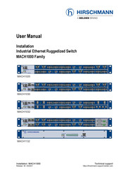 Hirschmann MACH1030 User Manual