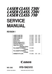 Canon LASER CLASS 710 Service Manual