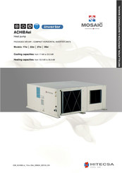 Hitecsa Easy Mosaic Series Installation, Operation & Maintenance Manual