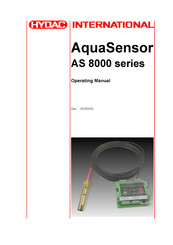 HYDAC International AquaSensor AS 8000 Series Operating Manual