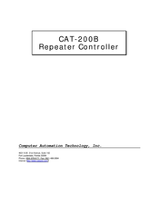 Computer Automation CAT-200B Manual