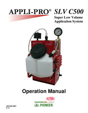 Pioneer Appli-Pro SLV C500 Operation Manual