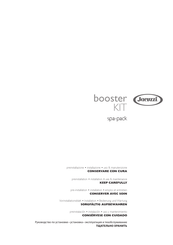 Jacuzzi booster KIT spa-pack Installation, Use And Maintenance Manual