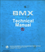 Pacific Recorders & Engineering Corporation BMX Technical Manual
