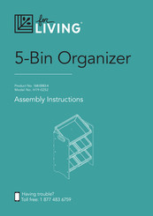 for Living 168-0083-4 Assembly Instructions Manual