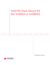 Keysight Technologies N4979A Installation Note