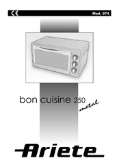 Ariete BON CUISINE 250 Manuals | ManualsLib