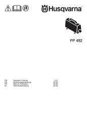 Husqvarna PP 492 Operator's Manual