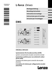 Lenze EWS Mounting Instructions