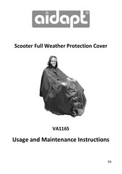 aidapt 5021196630777 Usage And Maintenance Instructions
