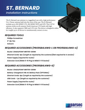 Parsec Technologies ST. BERNARD Installation Instructions Manual