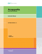 THOMSON Grass Valley Acappella Instruction Manual