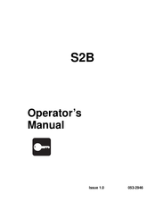 Charles Machine Works S2B Operator's Manual