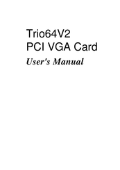 Shuttle Trio64V2 User Manual