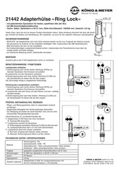 Konig & Meyer Ring Lock Quick Start Manual