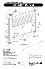 Hunter Douglas Duette SkyLift Manual