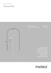 Hans Grohe Pharo ShowerArc 26396000 Installation Instructions Manual