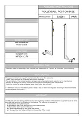 Sodex Sport S30061 Assembly Instructions Manual