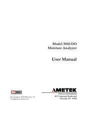Ametek 3050-DO User Manual