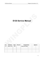 Fly E135 Service Manual