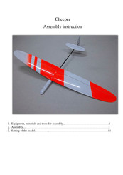SOARING MODELS Cheeper Assembly Instruction Manual