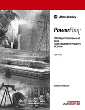Rockwell Automation PowerFlex 700H Installation Manual