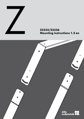 d&b audiotechnik Z5556 Mounting Instructions