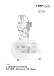 Schick Dental 2700/5 Original Operating Instructions