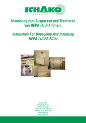 Schako FKF Instructions For Installing