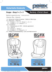 PETEX ISOFIX connect Quick Start Manual