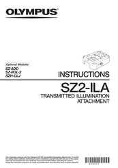 Olympus SZ-POL-2 Instructions Manual